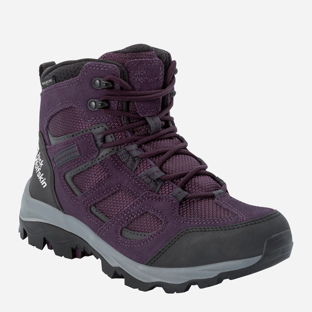 Buty trekkingowe damskie wysokie Jack Wolfskin Vojo 3 Texapore Mid W 4042472-2844 38 (5UK) 23.8 cm Fioletowe (4064993756043) - obraz 2