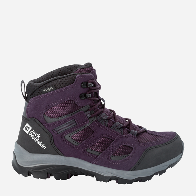 Buty trekkingowe damskie wysokie Jack Wolfskin Vojo 3 Texapore Mid W 4042472-2844 42 (8UK) 26.3 cm Fioletowe (4064993756104) - obraz 1