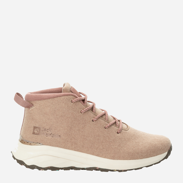 Trzewiki damskie skórzane niskie Jack Wolfskin Campfire Wool Mid W 4059951-3068 41 (7.5UK) 25.9 cm Różowe (4064993918342) - obraz 1