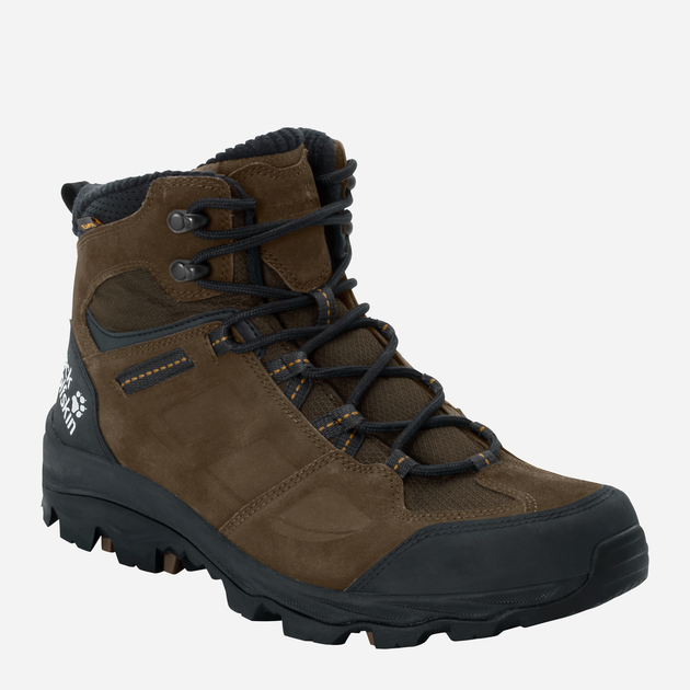 Zimowe buty trekkingowe męskie wysokie Jack Wolfskin Vojo 3 Wt Texapore Mid M 4042391-5298 44 (9.5UK) 27.2 cm Brązowe (4060477903071) - obraz 2