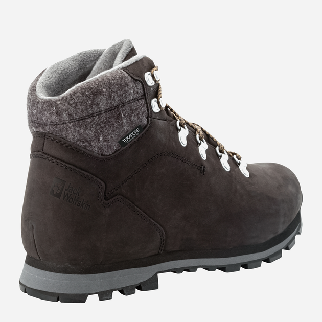 Zimowe buty trekkingowe męskie niskie Jack Wolfskin Thunder Bay Texapore Mid M 4053651-6364 41 (7.5UK) 25.5 cm Ciemnoszare (4064993486704) - obraz 4