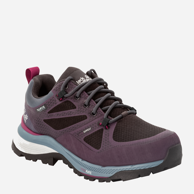 Buty trekkingowe damskie niskie Jack Wolfskin Force Striker Texapore Low W 4038893-2844 42 (8UK) 26.3 cm Fioletowe (4064993474862) - obraz 2