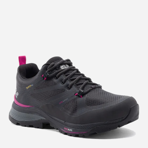 Жіночі черевики для треккінгу низькі Jack Wolfskin Force Striker Texapore Low W 4038893-6381 42 (8UK) 26.3 см Темно-сірі (4064993832211) - зображення 2