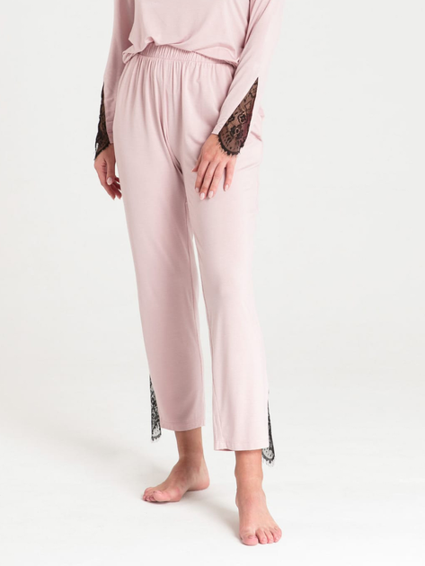 Spodnie od piżamy LaLupa LA073 1104412 M Różowy (5903887646949) - obraz 1