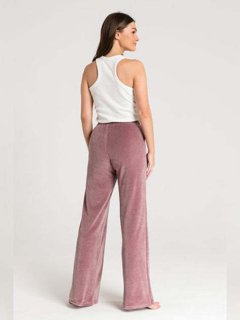 Spodnie od piżamy LaLupa LA086 1104422 S Krepa Różowa (5903887649155) - obraz 2