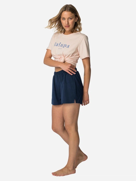 Szorty piżamowe damskie LaLupa LA110 1223043 M Granatowe (5903887675819) - obraz 4
