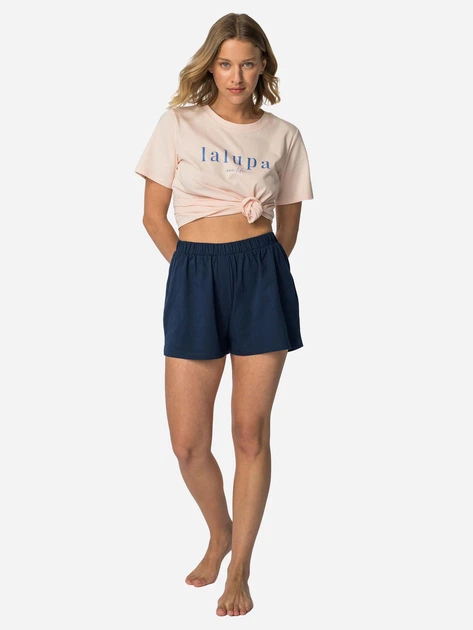 Szorty piżamowe damskie LaLupa LA110 1223043 L Granatowe (5903887675802) - obraz 3