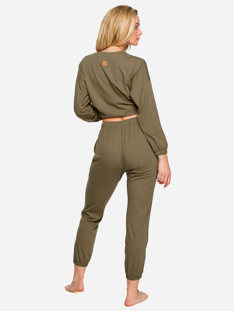 Spodnie od piżamy LaLupa LA123 1223095 XL Khaki (5903887690102) - obraz 2
