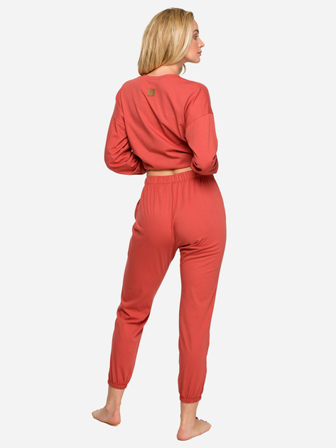 Spodnie od piżamy LaLupa LA123 1223096 L Coral (5903887690041) - obraz 2