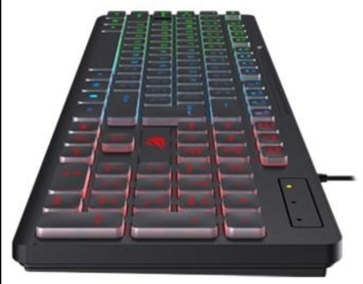 Игровая клавиатура с проводом Havit HV-KB275L USB Black - изображение 2