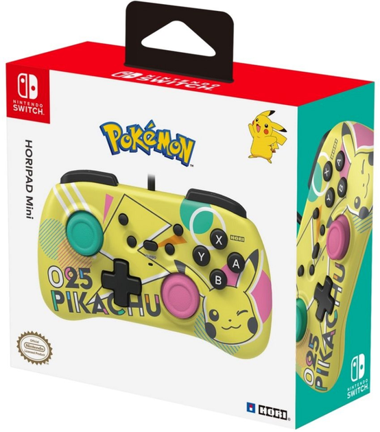 Gamepad Hori HoriPad Mini Pikachu POP do Nintendo Switch (873124009033) - obraz 5