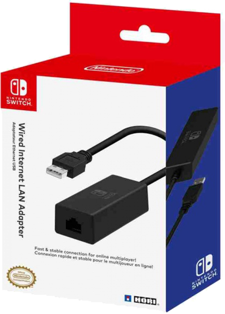Adapter Hori Przewodowy adapter LAN do Nintendo Switch (873124006063) - obraz 4