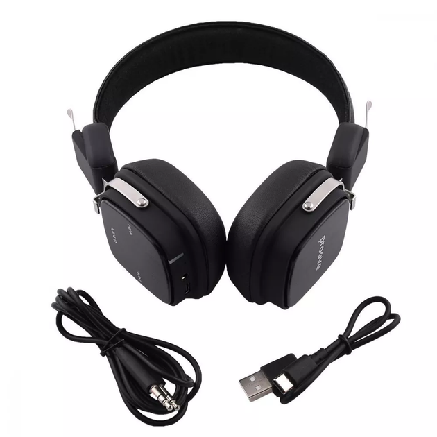 Бездротові навушники Proove 70's Classic з вбудованим мікрофоном Bluetooth 5.2 + AUX Чорні - зображення 7