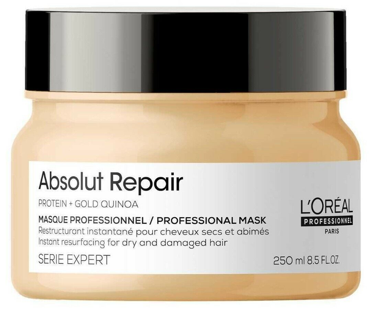 Maska do włosów L'oreal Professionnel Absolut Repair Gold Professional Mask 250ml (3474636974252) - obraz 1