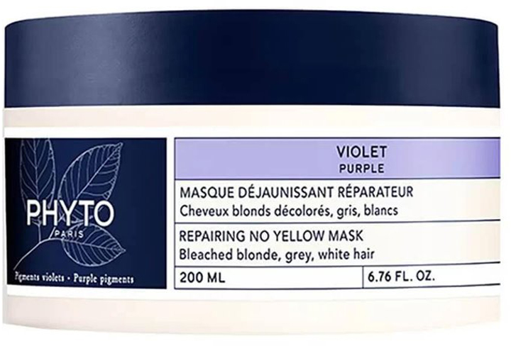 Maska do włosów Phyto Violet Anti-Yellowing Mask 200ml (3701436915766) - obraz 1