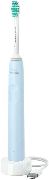 Електрична зубна щітка Philips Sonicare 2100 Series HX3651/12 Light Blue - зображення 1