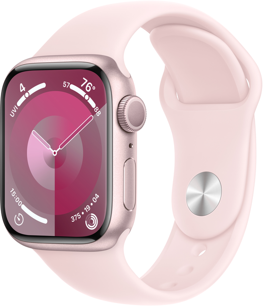 Смарт-часы Apple Watch Series 9 GPS 41mm Pink Aluminium Case with Pink ...
