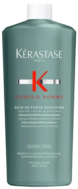 Kérastase Genesis シャンプー 1000ml コンディショナー バン イドラ フォーティファイ - ジェネシス - 弱った頭皮・髪