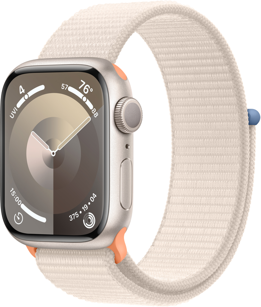 Смарт-часы Apple Watch Series 9 GPS 41mm Starlight Aluminium Case with ...