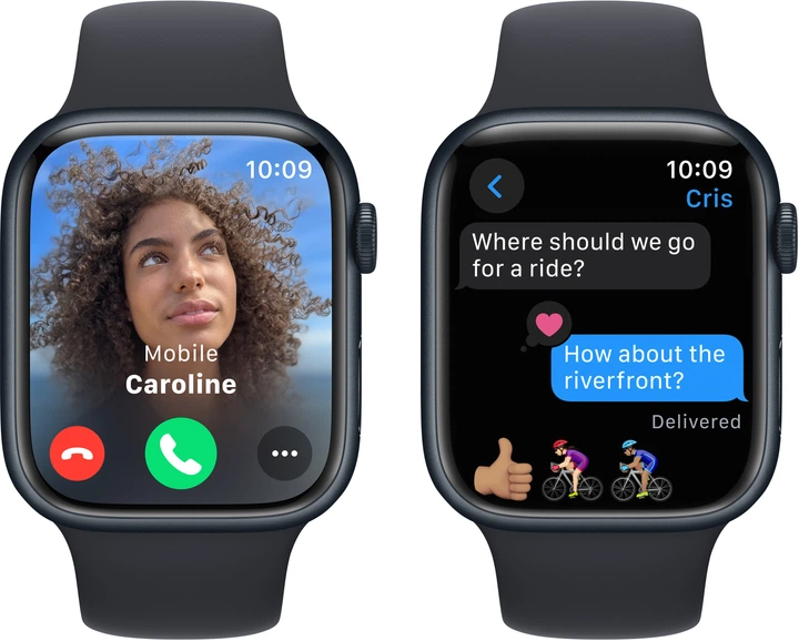 Смарт-часы Apple Watch Series 9 GPS 45mm Midnight Aluminium Case