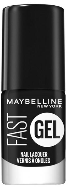 Lakier do paznokci Maybelline New York Fast Gel Nail Lacquer 17-Blackout 7 ml (30152809) - obraz 1