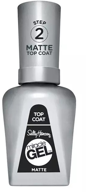 Топ для нігтів Sally Hansen Miracle Gel Top Coat Matte 14.7 мл (74170459425) - зображення 1