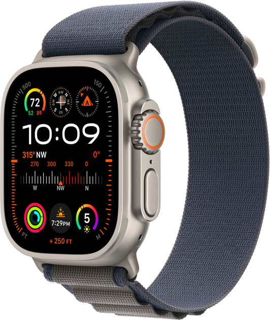 Смарт-часы Apple Watch Ultra 2 GPS + Cellular 49mm Titanium Case with ...