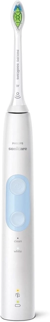 Електрична зубна щітка Philips Sonicare ProtectiveClean 4500 HX6839/28 White/Light Blue - зображення 2