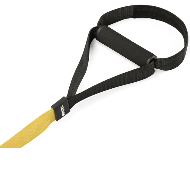 Тренувальні петлі TRX Gymtek Pro жовті для кросфіту розвитку координації - зображення 6