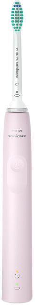 Електрична зубна щітка Philips Series 3100 Sonicare HX3673/11 Рожева - зображення 3