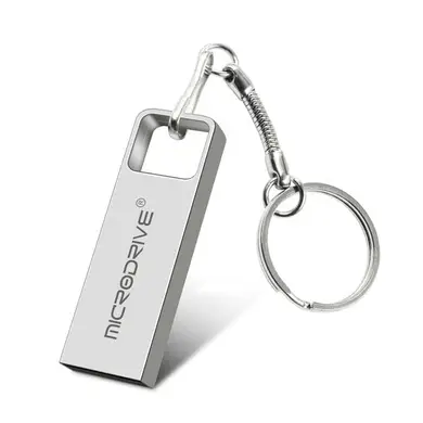 флешка usb Microdrive 32 gb металевий корпус - изображение 2