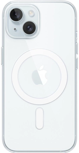 Акція на Панель Apple MagSafe Clear Case для Apple iPhone 15 Clear (MT203ZM/A) від Rozetka