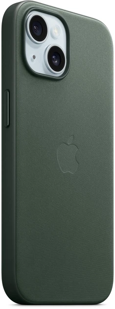 Etui Apple MagSafe FineWoven Case do Apple iPhone 15 Evergreen (MT3J3) - obraz 6