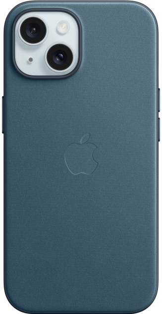 Акція на Панель Apple MagSafe FineWoven Case для Apple iPhone 15 Pacific Blue (MT3G3ZM/A) від Rozetka