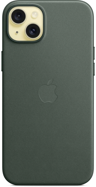 Панель Apple MagSafe FineWoven Case для Apple iPhone 15 Plus Evergreen (MT4F3) - зображення 3