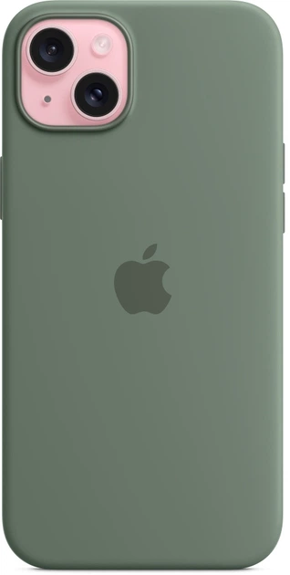 Etui Apple MagSafe Silicone Case do Apple iPhone 15 Plus Cypress (MT183) - obraz 2
