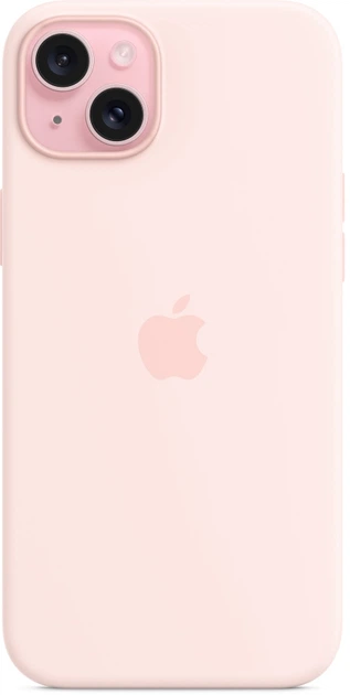 Etui Apple MagSafe Silicone Case do Apple iPhone 15 Plus Light Pink (MT143) - obraz 2