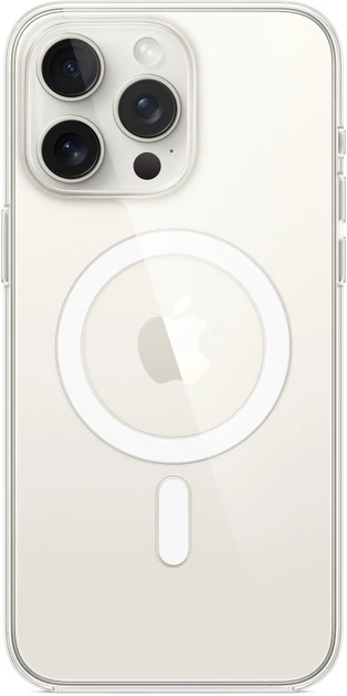 Etui Apple MagSafe Clear Case do Apple iPhone 15 Pro Max Clear (MT233) - obraz 3