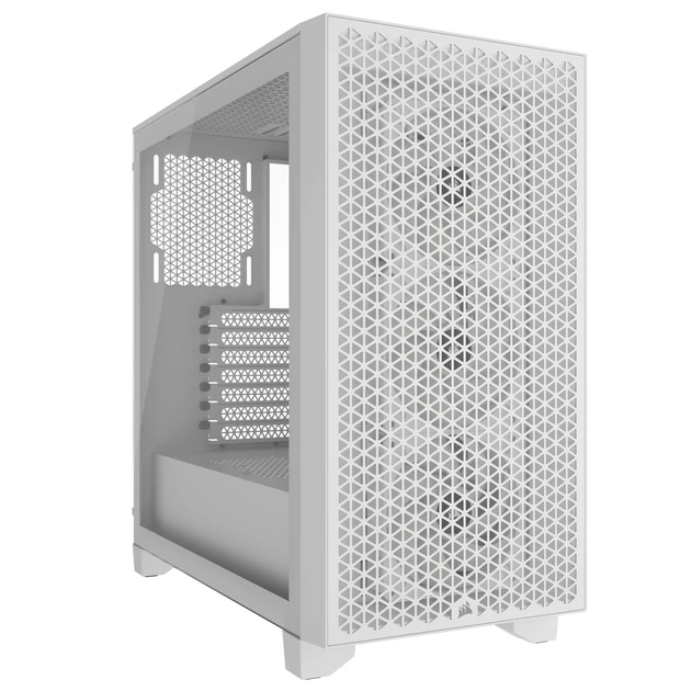 Корпус Corsair 3000D RGB AirFlow Tempered Glass White (CC-9011256-WW) - зображення 8