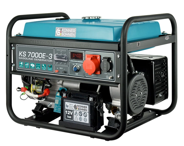 Генератор бензиновый Konner&Sohnen KS 7000E-3 - изображение 7