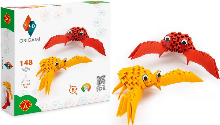 Zestaw aplikacyjny Alexander Origami 3D Crabs (5906018023442) - obraz 2