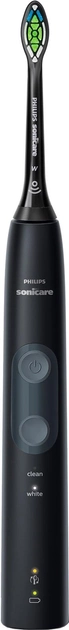 Електрична зубна щітка Philips Sonicare ProtectiveClean 4500 HX6830/44 Black/Grey - зображення 2