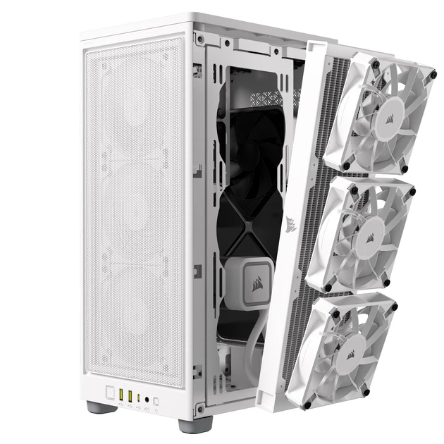 Корпус Corsair 2000D Airflow White (CC-9011245-WW) без БП - изображение 12