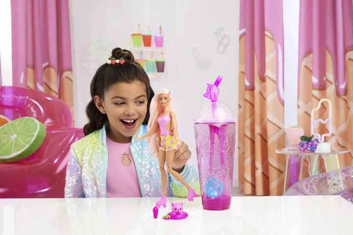 Lalka Barbie Pop Reveal Fruit Series Truskawkowa lemoniada (HNW41) - obraz 8