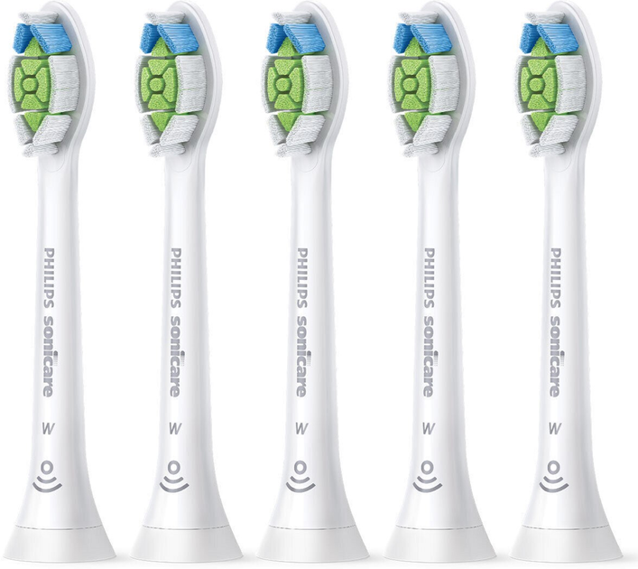 Насадки для електричної зубної щітки Philips Sonicare W2 Optimal White HX6065/10 (5 шт) - зображення 2