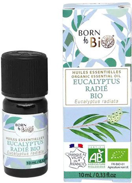 Органическое эфирное масло Born to Bio Эвкалипт лучистый 10 мл (3760172444404) 