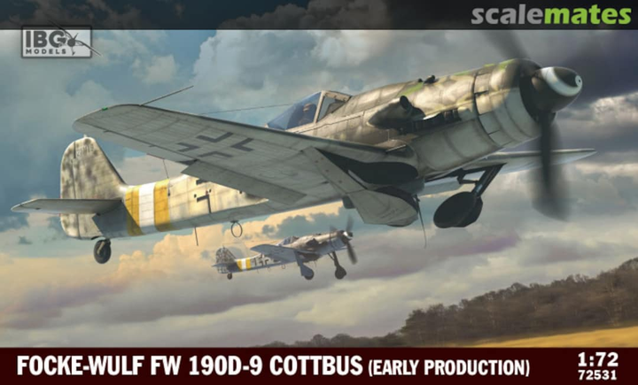 Model plastikowy IBG models Focke Wulf Fw 190D-9 Cottbus (5907747901889) - obraz 1