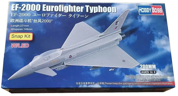 Model plastikowy Hobby Boss EF-2000 Eurofighter Typhoon (6939319219015) - obraz 1
