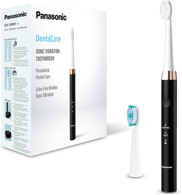 Soniczna szczoteczka do zębów Panasonic EW-DM81-K503 Czarna - obraz 9