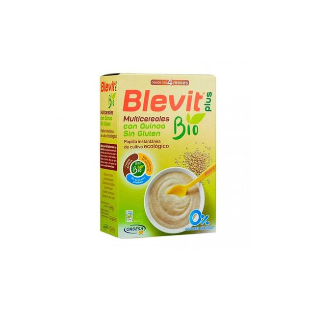 Дитяча мультизлакова каша Ordesa Blevit Bio Multigrain With Gluten Free Quinoa 400 г (8426594098735) - зображення 1